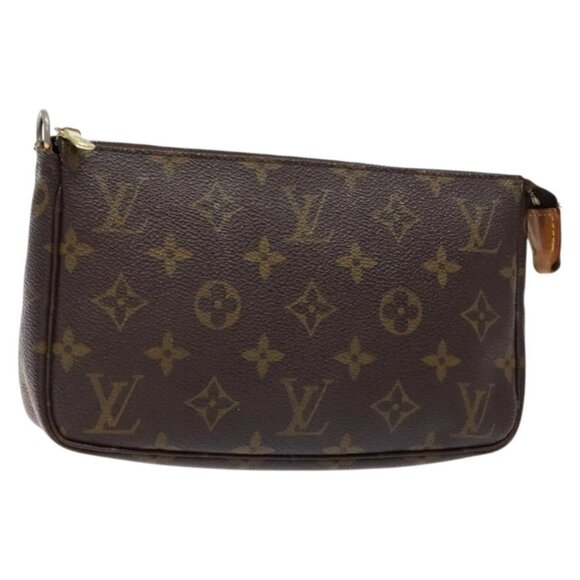 LOUIS VUITTON Monogram Pochette Accessoires Pouch M51980 LV Auth 118340 - Picture 1 of 16